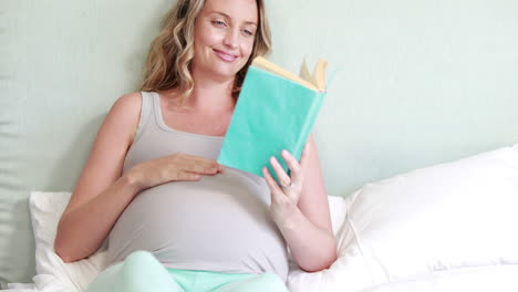 Libro-De-Lectura-De-Mujer-Embarazada