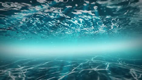 The-image-captures-an-underwater-view-with-stunning-rays-of-sunlight-piercing-through-the-ocean-surface