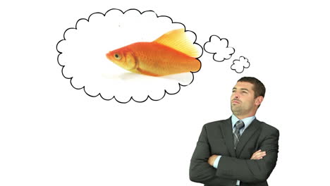 Businessman-thinking-about-a-fish
