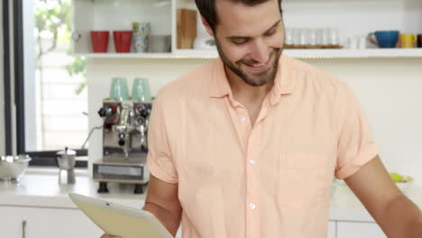 Man-is-cooking-in-the-kitchen