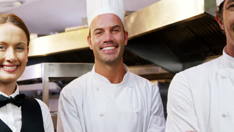 Cocinar-Gourmets-Posando-Juntos