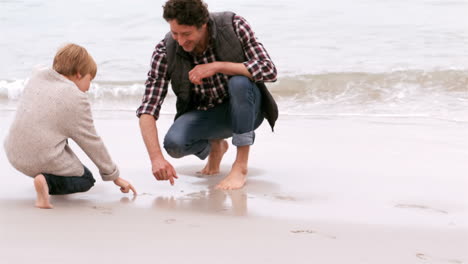 Father-and-son-playing