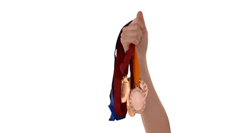 Hands-throwing-some-medals-