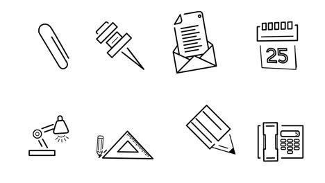 Abbildung:-Office-Icon-Set