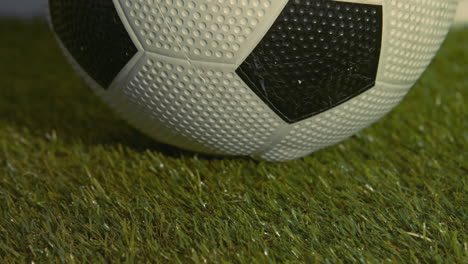 Close-up-of-soccer-ball