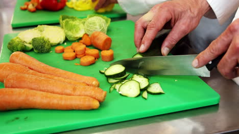 Cook-gourmets-preparing-a-salad