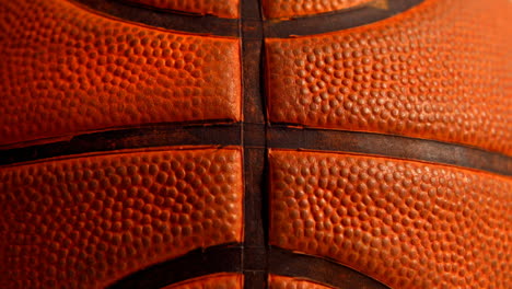 Close-up-of-a-basket-ball