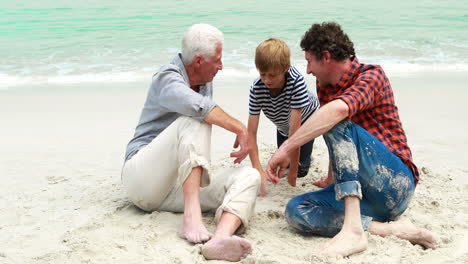 Drei-Generationen-Familiensitzung