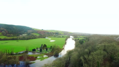 Drone-footage-of-beautiful-landscape