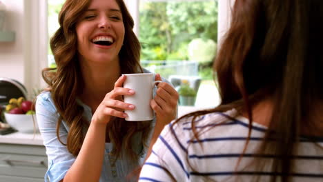 Amigos-Sosteniendo-Una-Taza-De-Té