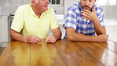 Nervous-discussion-between-a-son-and-his-father