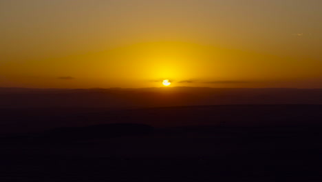 Orange-Sonnenuntergang-In-Der-Huacachina-Wüste-Peru-Luft