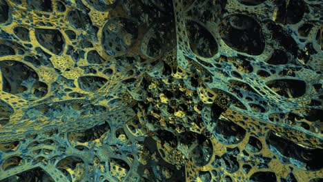 Embark-on-a-journey-through-mesmerizing-3D-fractals-in-this-video,-showcasing-intricate-Mandelbulbs-and-captivating-visuals