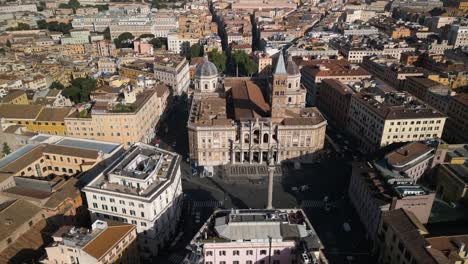 Papal-Basilica-of-Santa-Maria-Maggiore---Amazing-Orbiting-Drone-Shot