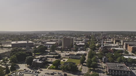 Augusta-Georgia-Aerial-v36-low-drone-flyover-and-around-the-historic-downtown-captures-urban-streets-and-a-cityscape-rich-with-historical-charm-at-daytime---Shot-with-Mavic-3-Pro-Cine---October-2023