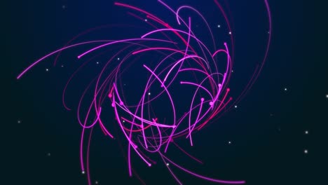 Magic-lines-and-particles-grow-on-screen