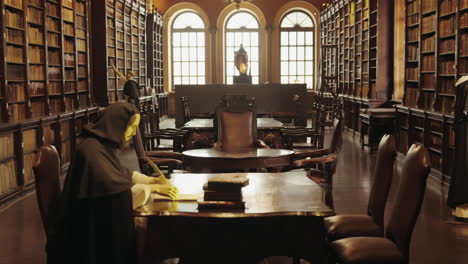 Alte-Bibliothek-Des-Klosters-Santa-Rosa-De-Santa-Mari-A-Santa-Rosa-De-Las-Monjas