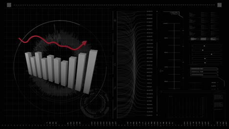 Chart-showing-changing-statistics