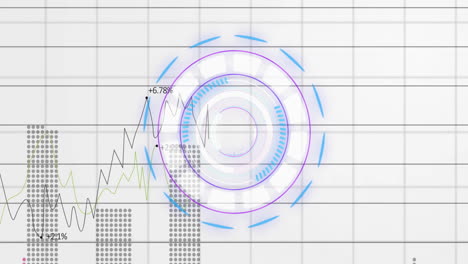 Animación-Del-Procesamiento-De-Datos-Financieros-Sobre-Escaneo-De-Alcance.