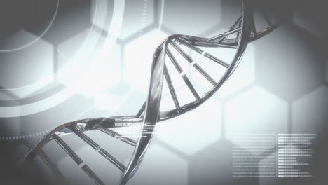 Animation-of-dna-strand-over-scope-scanning-and-data-processing