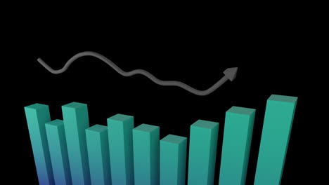 Diagramm-Mit-Sich-ändernden-Statistiken