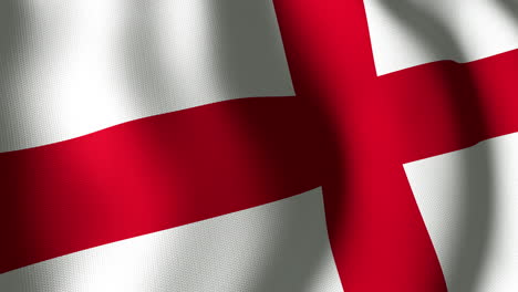 Animación-De-La-Bandera-Ondeante-De-Inglaterra.