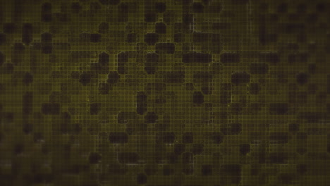 Animation-of-spots-moving-on-seamless-loop-over-green-maze-on-black-background