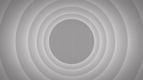 Animation-of-red-shapes-moving-over-gray-circles