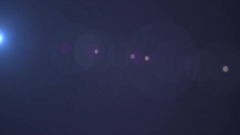 Animation-Leuchtender-Lichtpunkte,-Die-Sich-Auf-Dunklem-Hintergrund-Bewegen