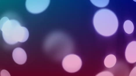 Animation-of-glowing-spots-of-light-moving-on-dark-background