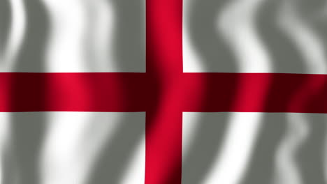 Animation-Der-Wehenden-Flagge-Englands