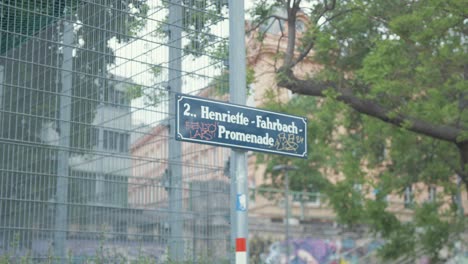 Henriette-Fahrbach-Promenade-sign-Vienna