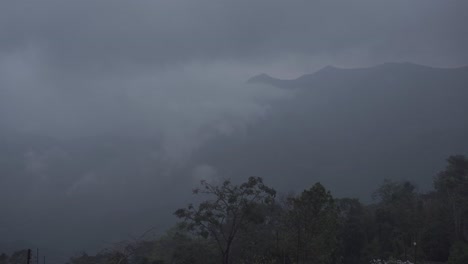 Landschaft-Oder-Häuser-Und-Umgebung-Der-Menschen-In-Nagaland,-Indien