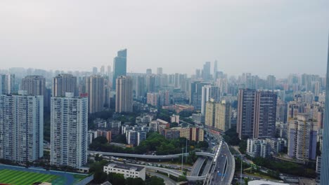 Aerial-photography-of-Chongqing-city