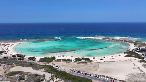 Baby-Beach-At-Oranjestad-In-Caribbean-Netherlands-Aruba