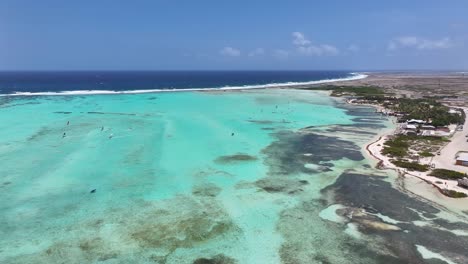 Sorobon-Beach-At-Kralendijk-In-Bonaire-Netherlands-Antilles