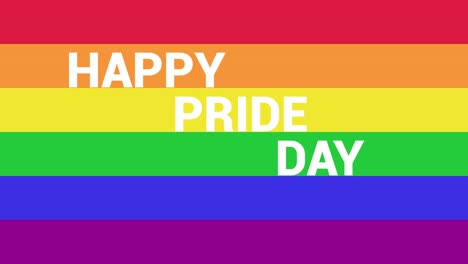 LGBTQ-Pride-month-text-animation-with-LGBTQIA+-Flag-Colors,-lgbt-gay-pride-flag