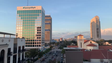 This-is-a-time-lapse-overlooking-traffic-in-Downtown-Orlando