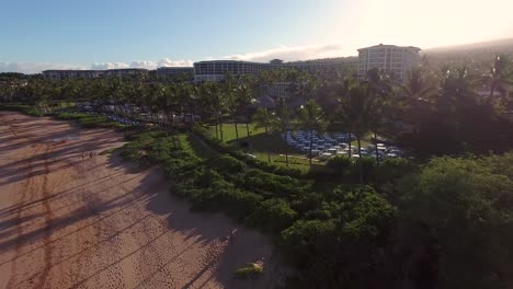 Imágenes-Aéreas-De-Wailea-Point-En-Hawaii.