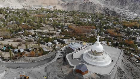 Aerial-view-of-a-temple