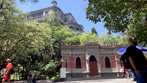 Timelapse-in-castillo-de-chapultepec-basement