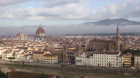 Skyline-Von-Florenz-In-4K-Mit-Kathedralen-Und-Kirchen