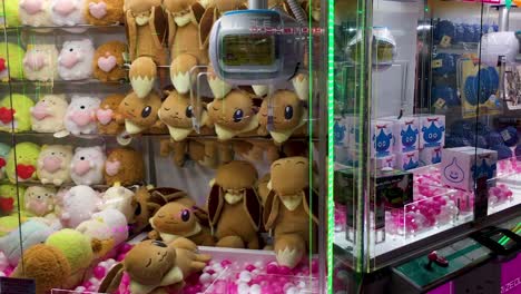 A-Variety-of-Games-and-Prizes-in-a-Japanese-Video-Game-Arcade