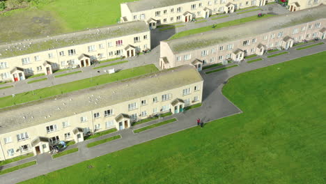 Aerial-view-of-the-Direct-Provision-Centre-located-in-Meath,-Ireland