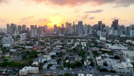 sunrise-aerial-miami-florida-aerial