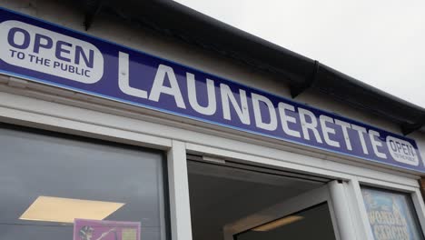 Launderette-open-sign-outside-shop
