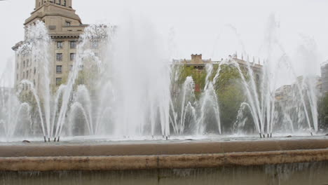 Barcelona-streets---parks-at-spring