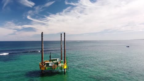 Orbit-view-of-environmental-jack-up-drilling-rig