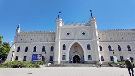 Antiguo-Castillo-De-Lublin-En-El-Centro-De-La-Ciudad,-Polonia