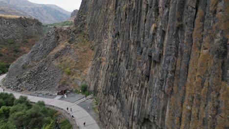 Flight-along-Symphony-of-Stones-at-Garni-Canyon-cliffs-in-Armenia